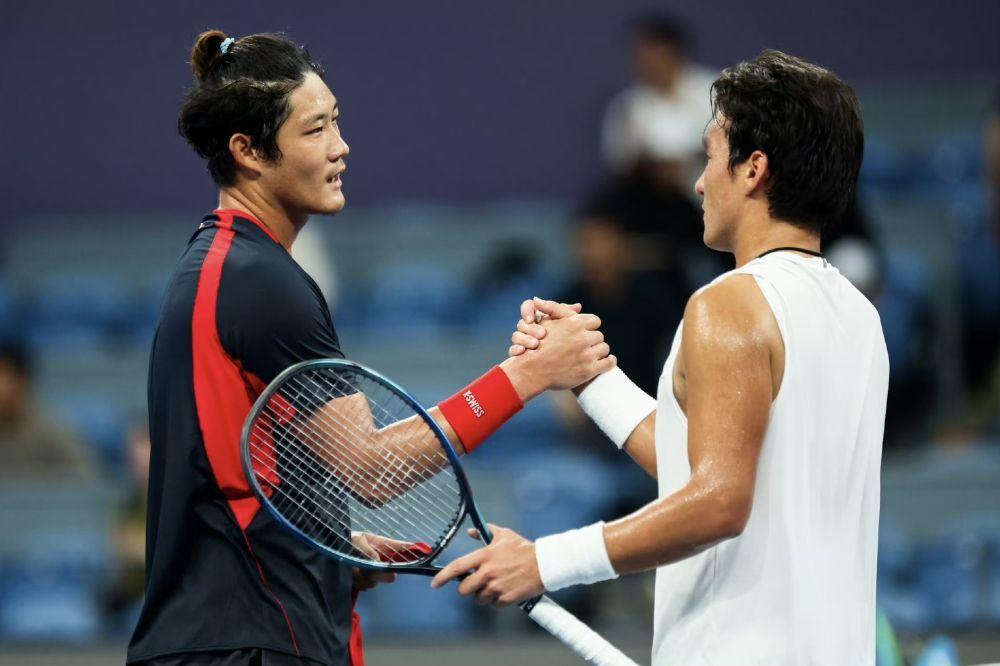 男孩也激动, 够在家门口, 杭州网球公